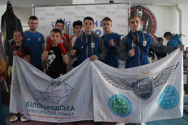 У Рівному визначили кращих кікбоксерів