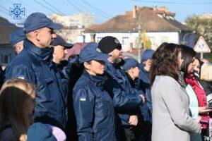 Рятувальники Рівного взяли участь у відкритті пам’ятника репресованим