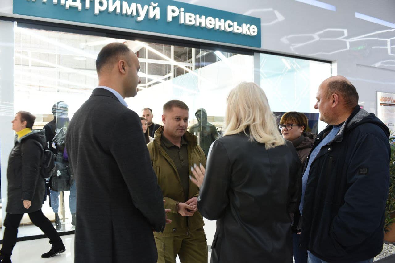 У Рівному запрацював торговий майданчик для місцевих товаровиробників #Підтримуй_Рівненське