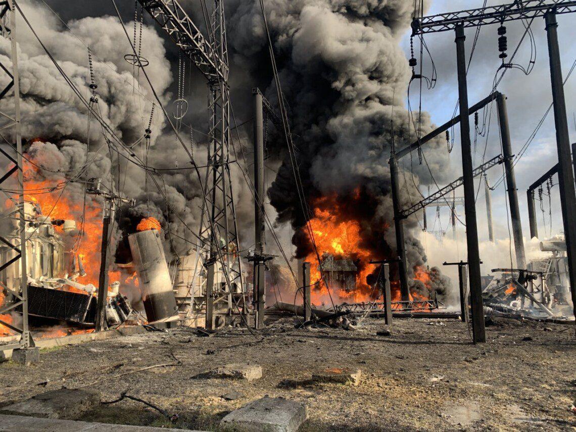 ракетний удар по Рівненщині 22-10