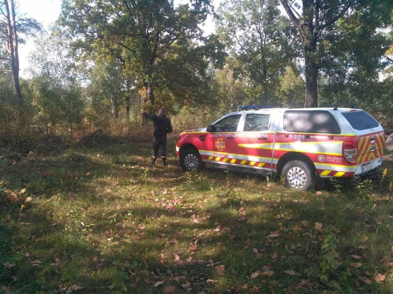 На Рівненщині рятувальники шукають чоловіка