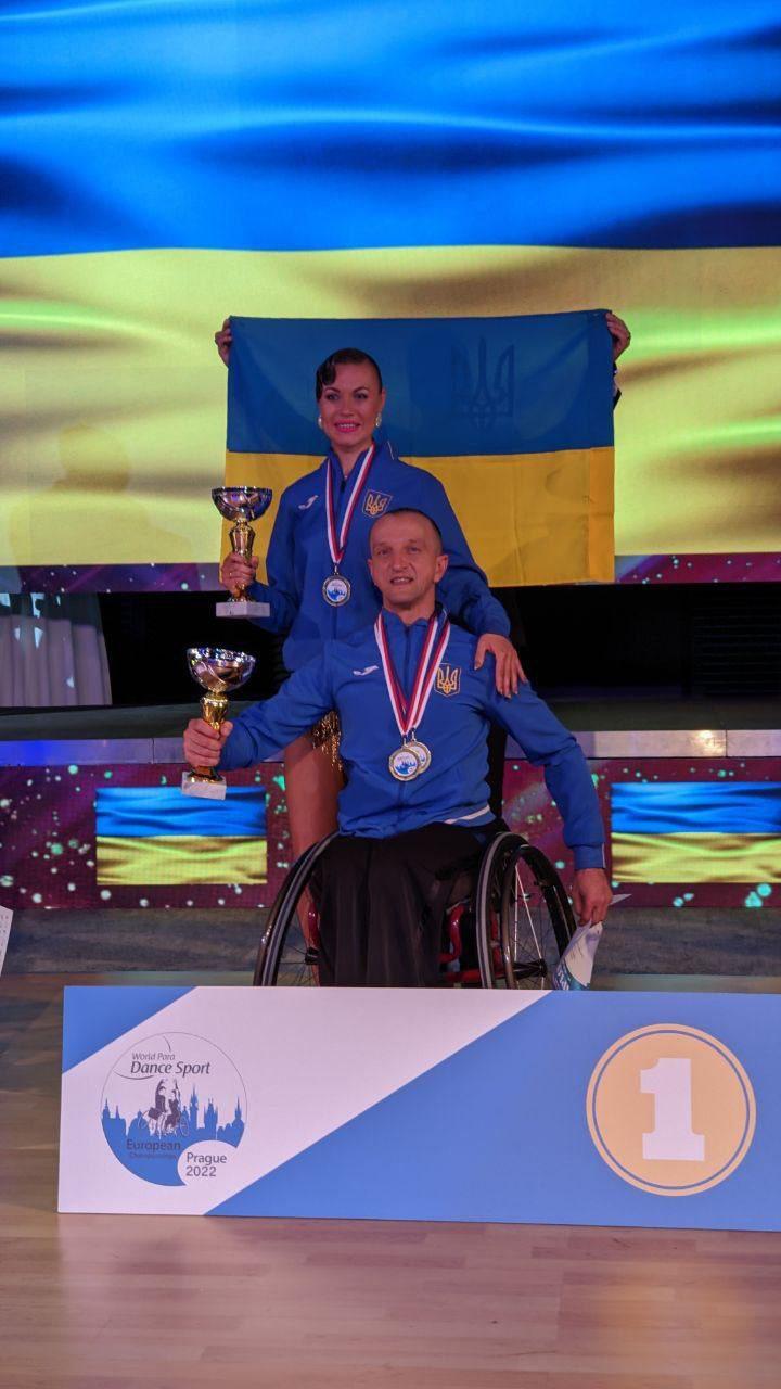 Іван Сівак із Рівного здобув перемогу на чемпіонаті Єропи зі спортивних танців на візках