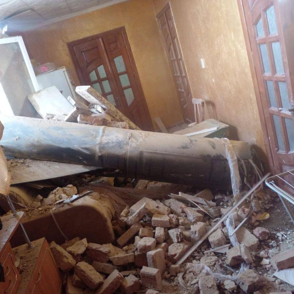 На Івано-Франківщині російська ракета влучила в будинок