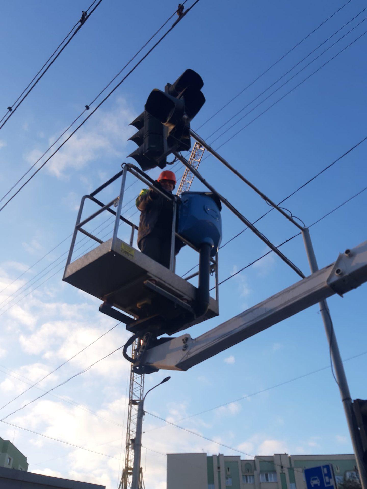 Світлофори у Рівному тимчасово не працюють