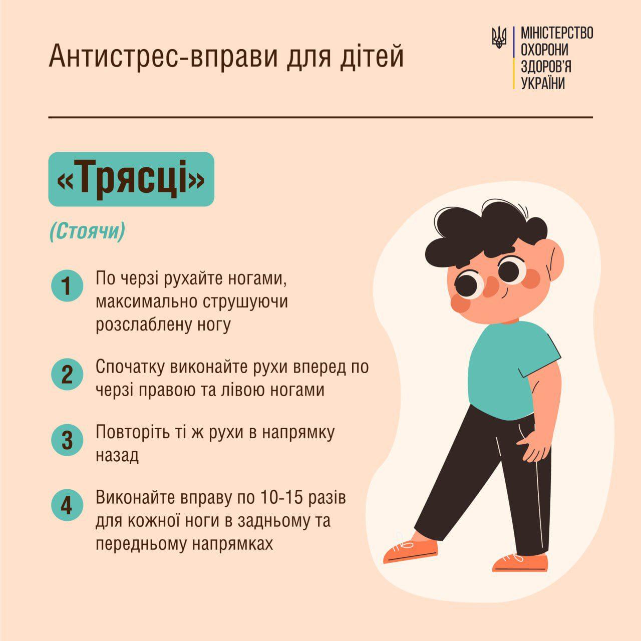 Відомий психотерапевт запропонував антистрес-вправи для дітей