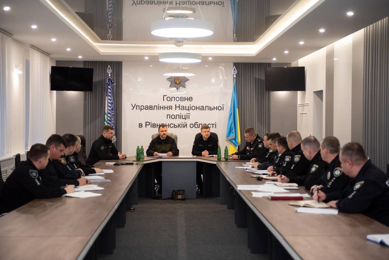 Керівництво поліції Рівненщини