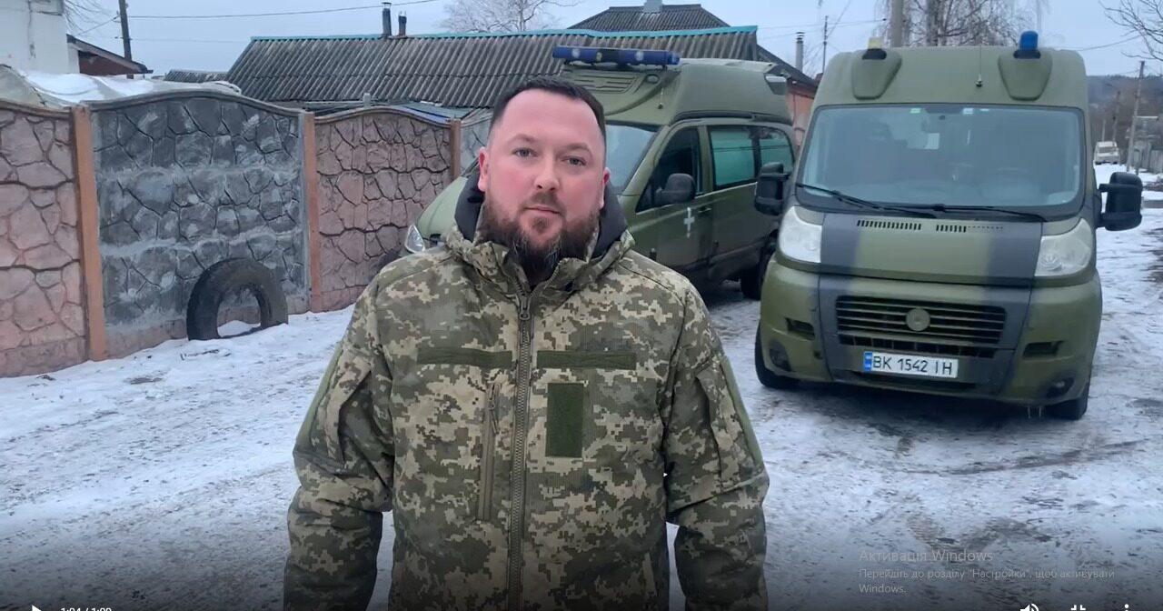 Рівненські волонтери передали ЗСУ черговий реанімобіль