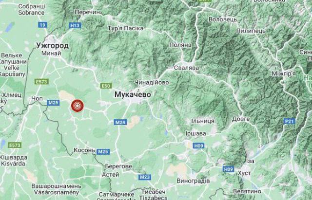 Землетрус зареєстровано