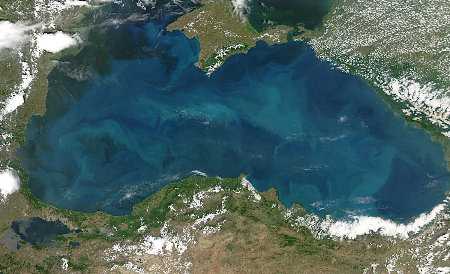 Чорне море.