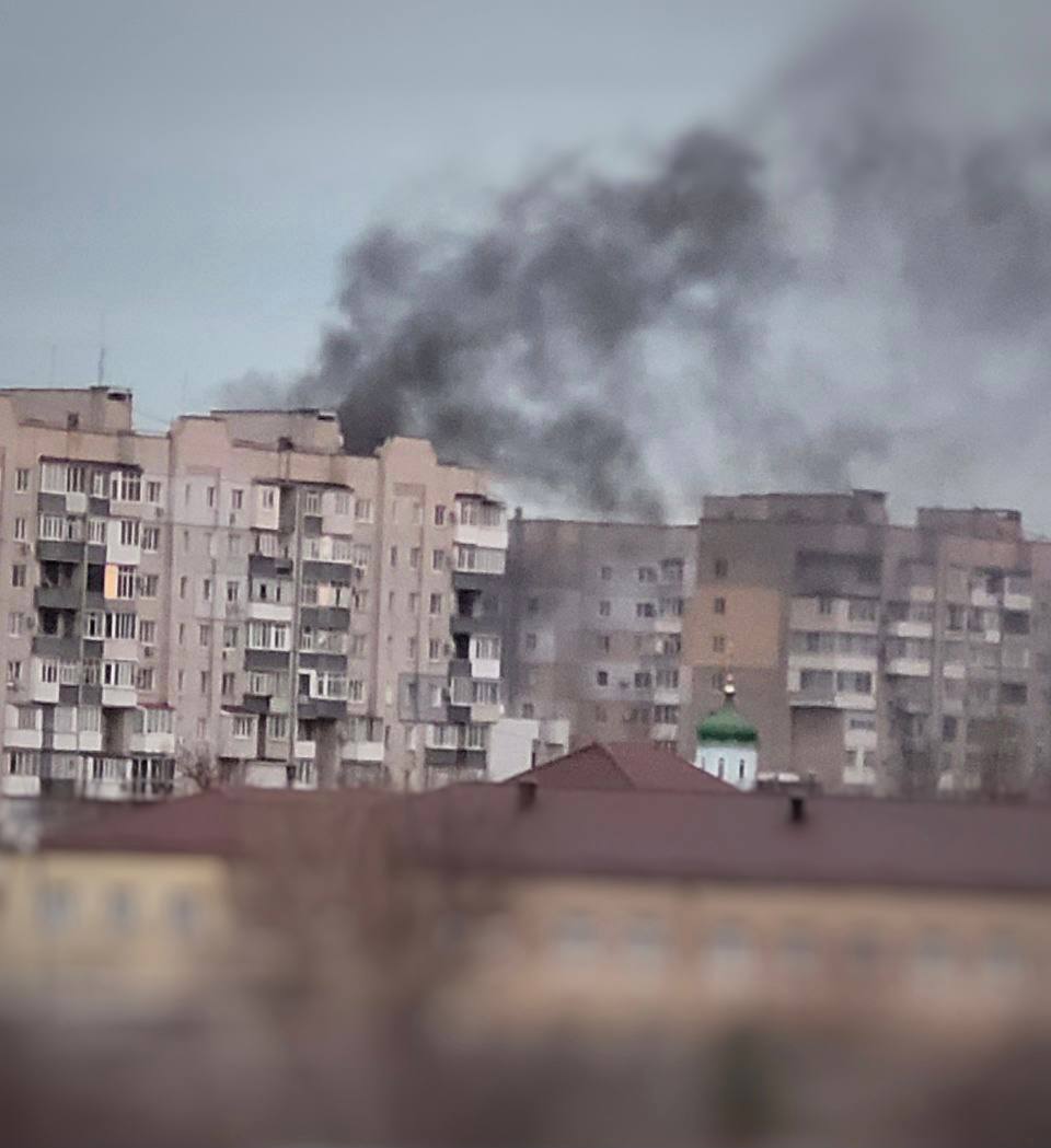 Одразу декілька вибухів пролунали у Мелітополі