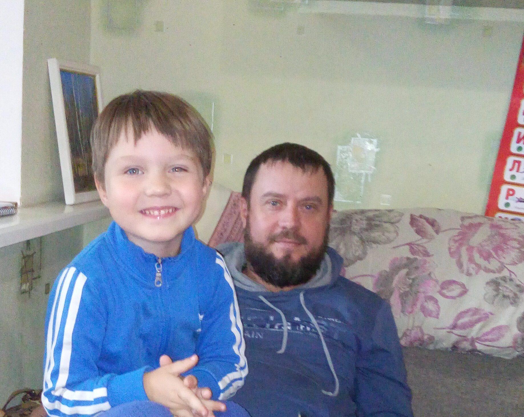 Богдан Гордійчук з сином