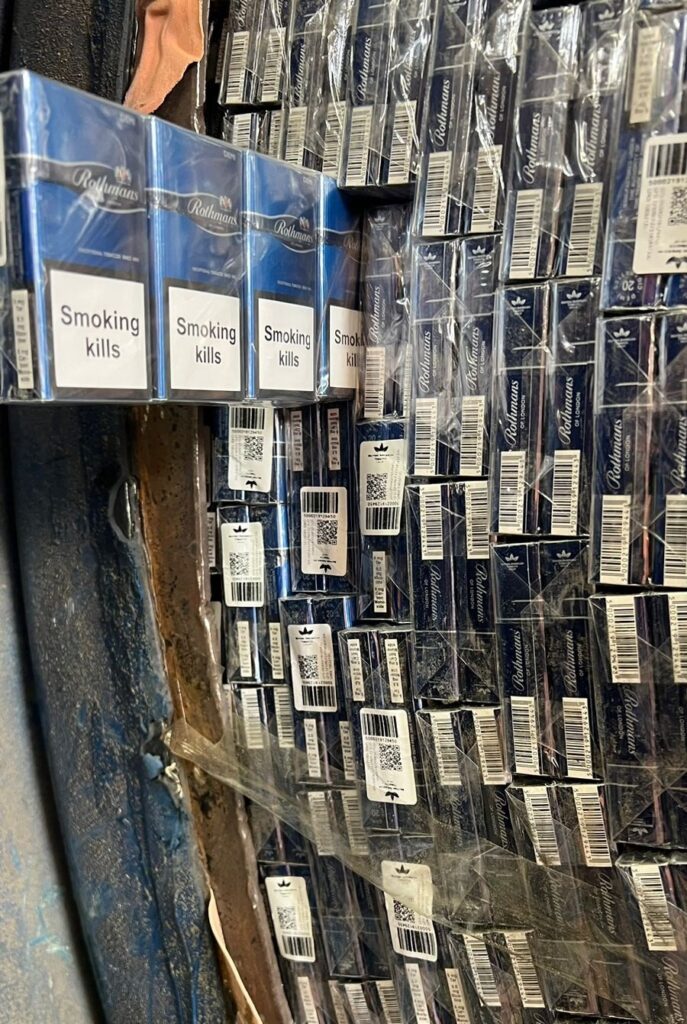 Понад 100 тисяч пачок контрабандних цигарок виявили прикордонники на кордоні з Румунією1