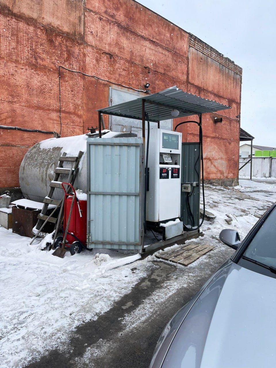 Підпільна АЗС.