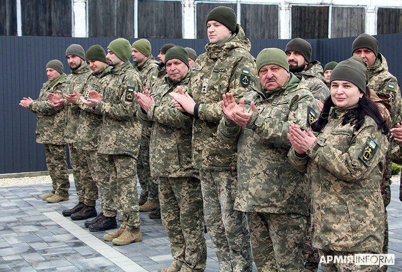 З нагоди другої річниці від Дня створення частини воїни-інженери Рівненщини отримали відзнаки