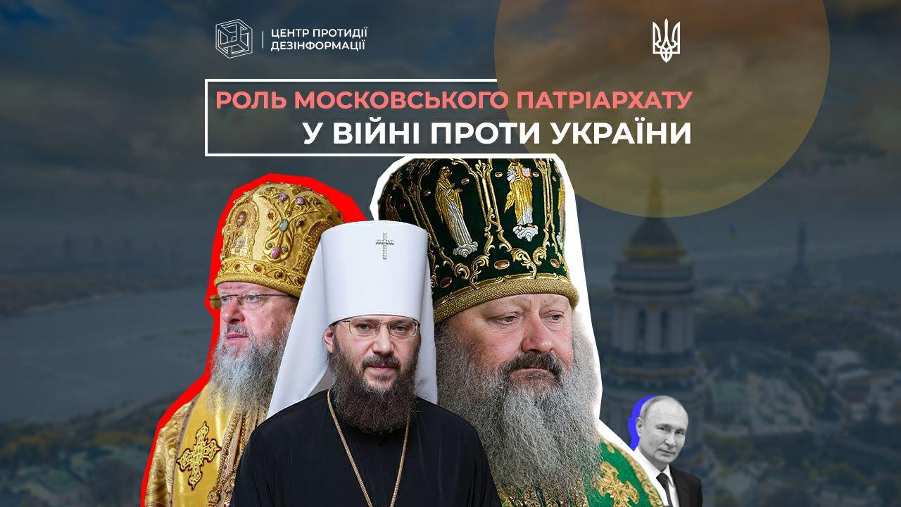 Роль московського патріархату у війні проти України
