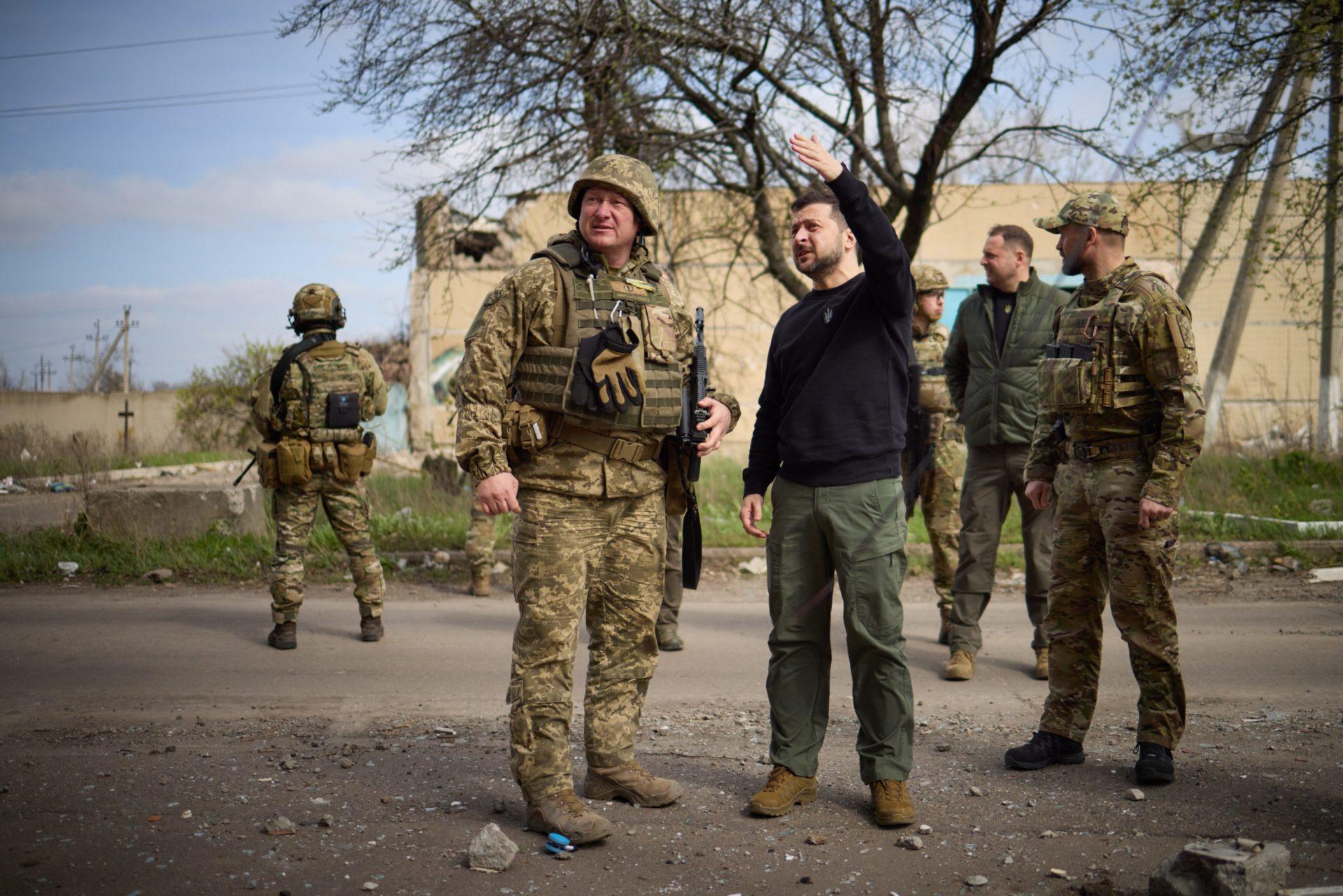 Президент в Авдіївці.