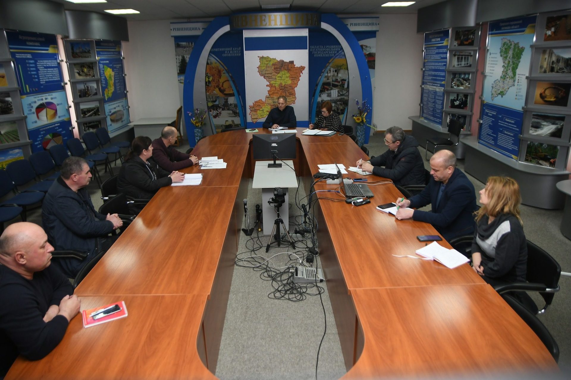 Обговорення посівної кампанії-2023 у Рівненській ОВА.