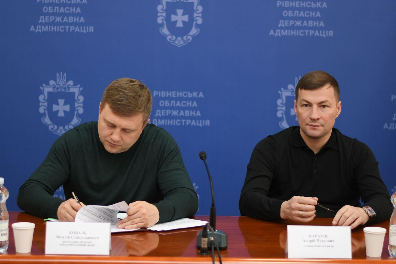 Під час підписання Меморандуму про співпрацю задля допомоги ВПО