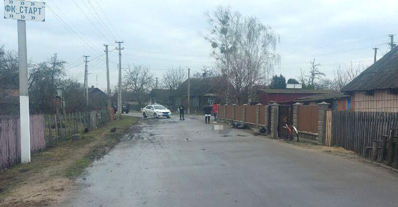 На Сарненщині загинув мотоцикліст