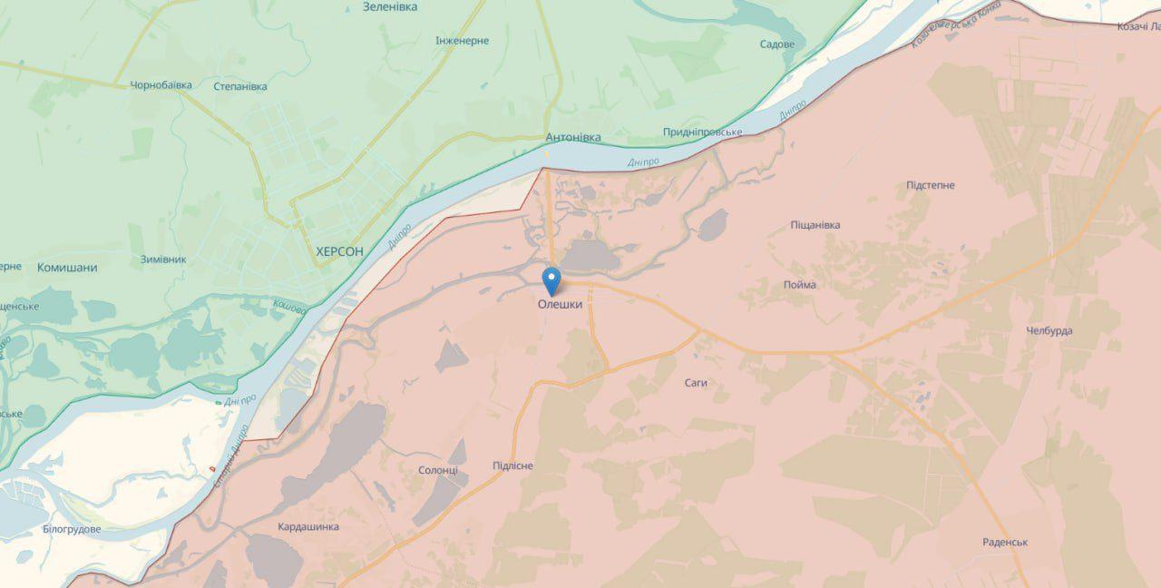 Партизани біля Олешок підірвали блокпост з окупантами