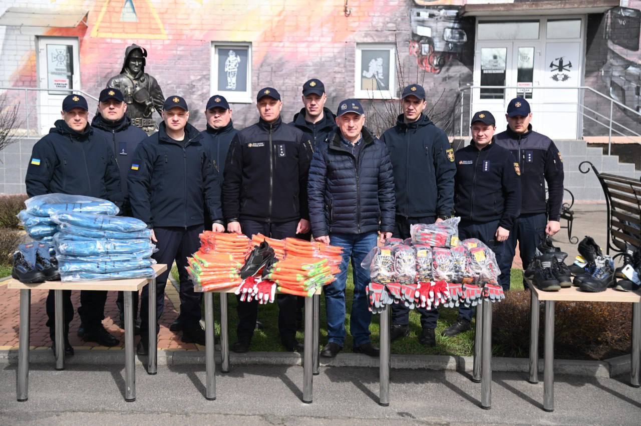 Допомога для ДСНС Рівненщини.