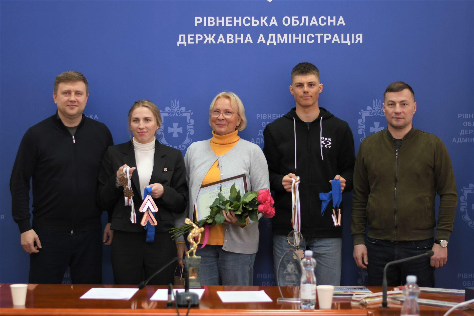 Рівненські фрістайлісти отримують нагороди