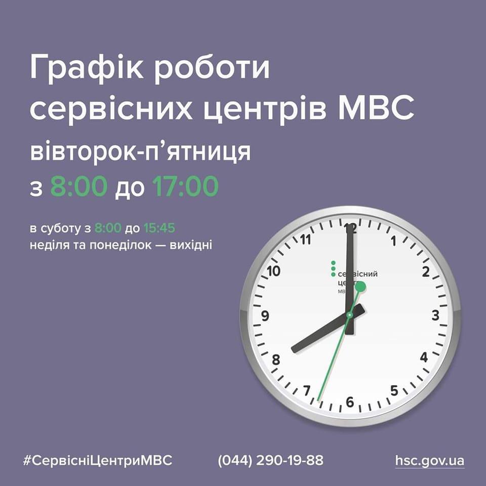 Графік роботи