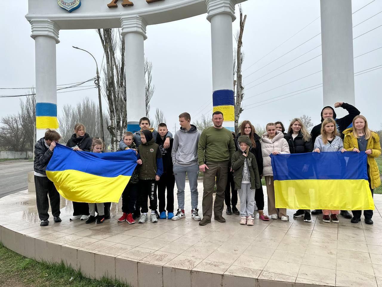 Діти повернулися до Херсону.