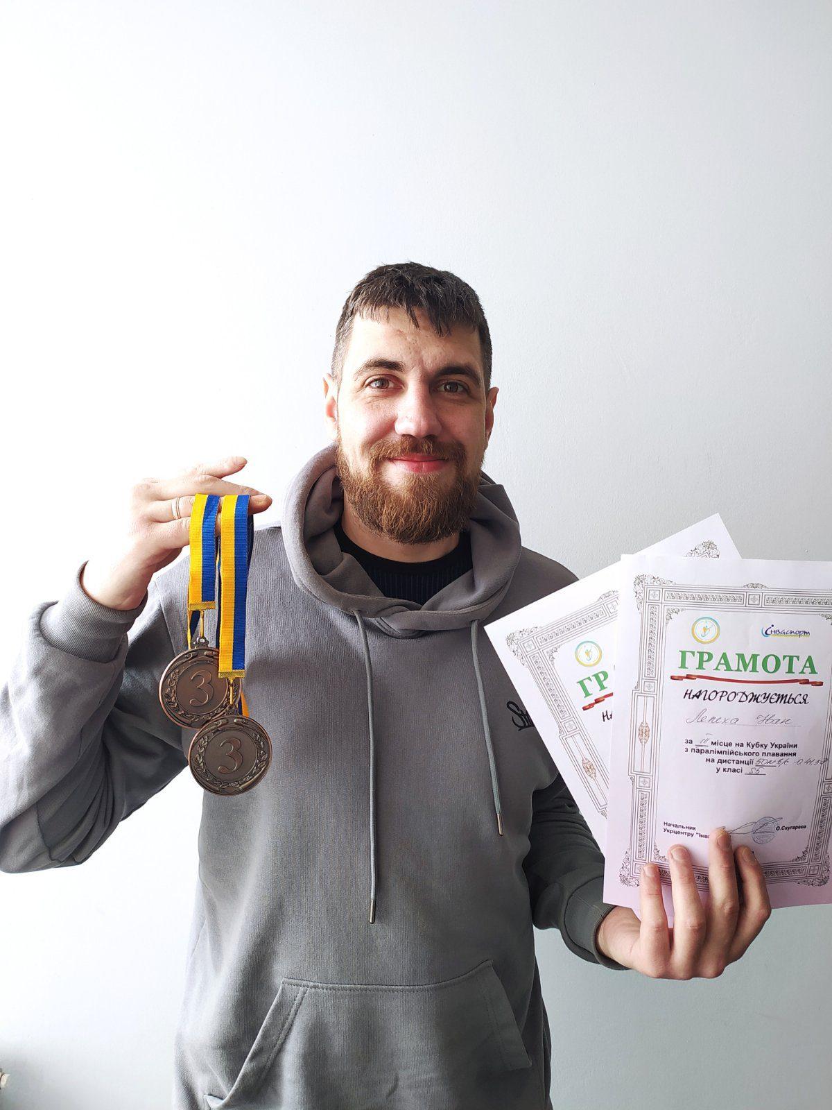Плавець з Рівненщини