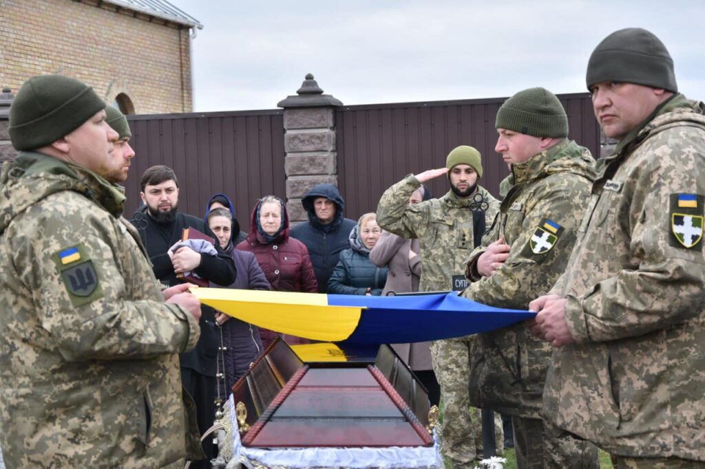 на Гощанщині провели в останній путь захисника