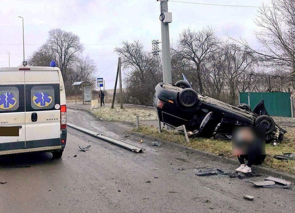 Місце аварії.