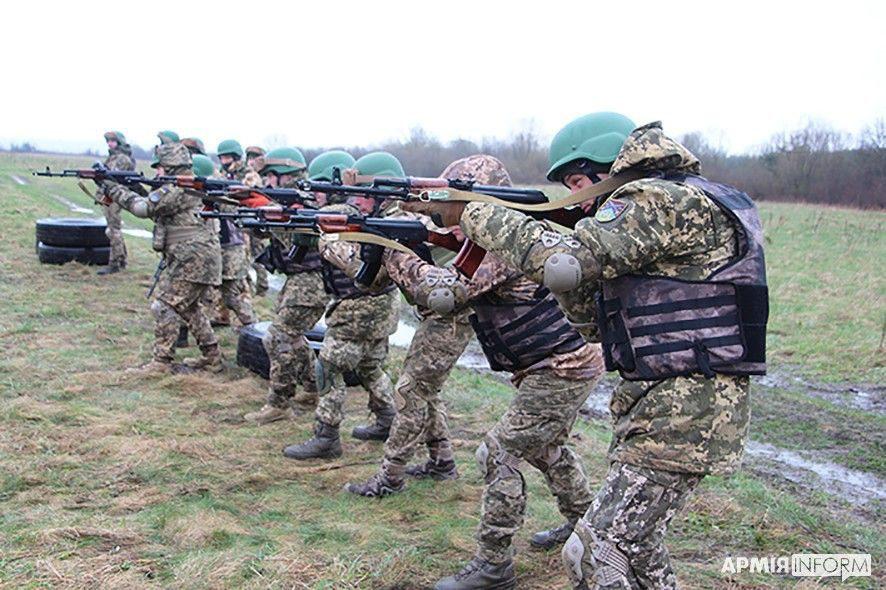 Підготовка на полігоні.