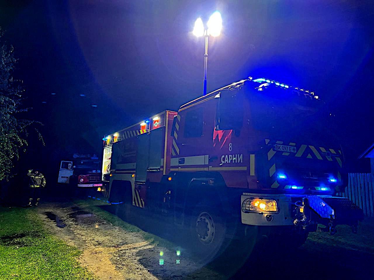 Пожежа у Карпилівці