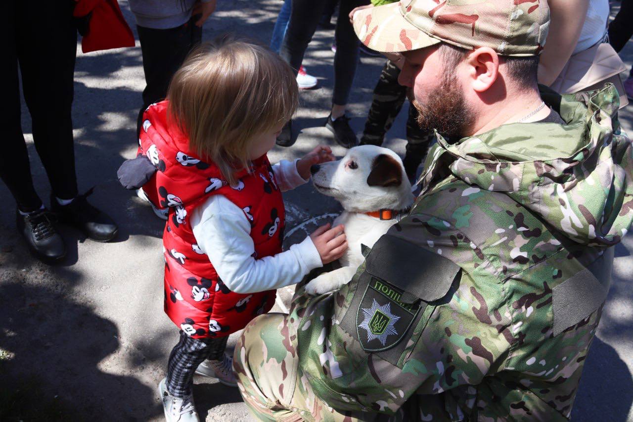 Поліцейські побували на святковому дитячому дійстві в Здолбунові