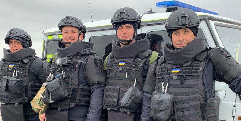 Перед виходом на завдання.