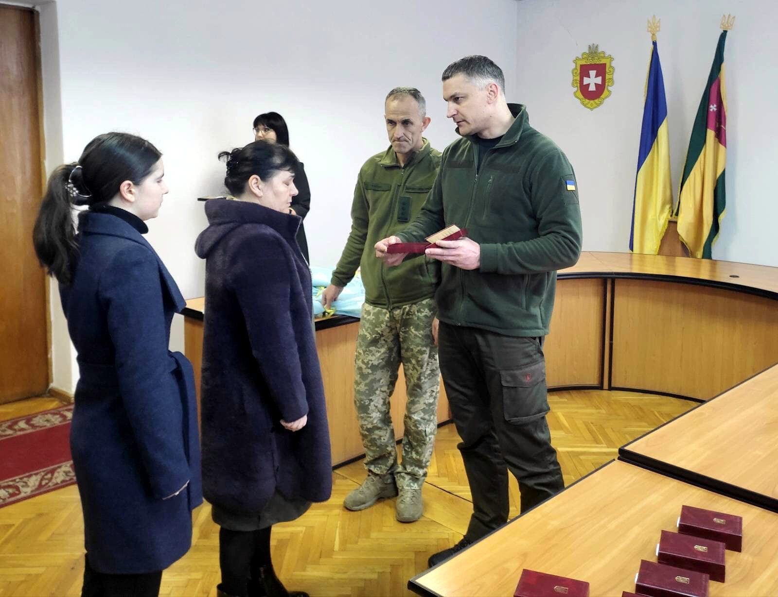 Вручення нагород.