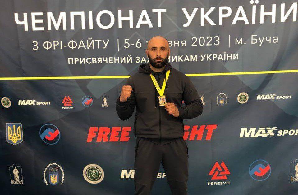 Дубенський патрульний отримав золото на чемпіонаті України з фрі-файту