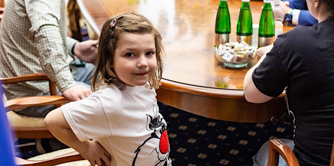 6-річна дівчинка, яка повернулася до України.