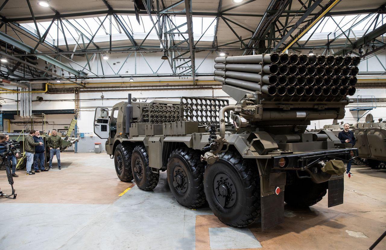 Чехи зібрали для ЗСУ 2,3 млн дол. на РСЗВ RM-70 та 365 ракет до неї
