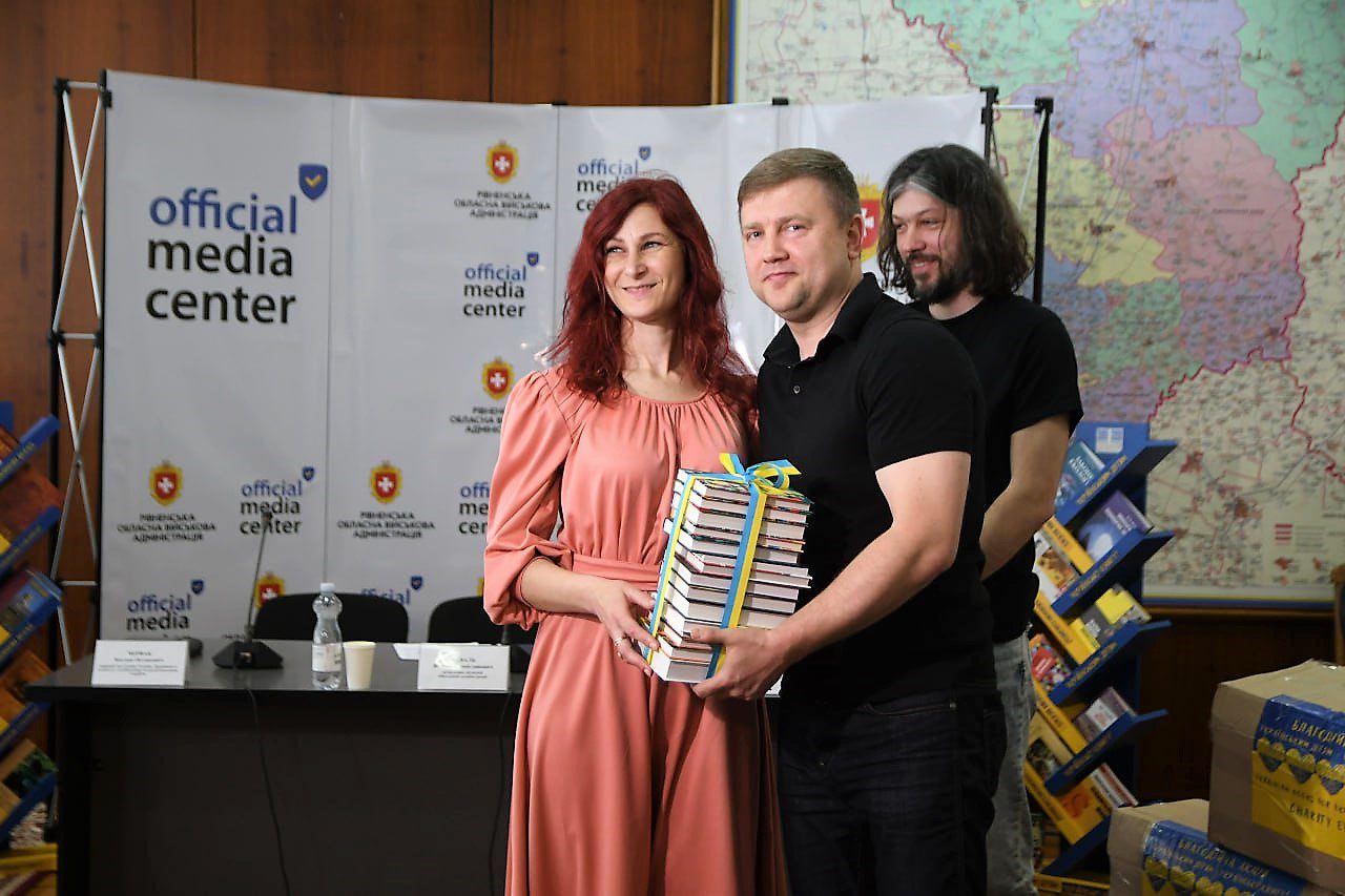 Рівненщина отримала 2,5 тисячі вітчизняних книг