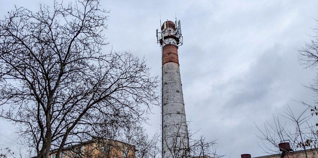 Труба котельні.