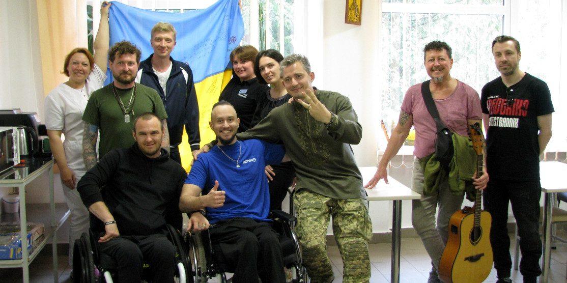 "Культурний десант" у Клеванському госпіталі ветеранів війни.