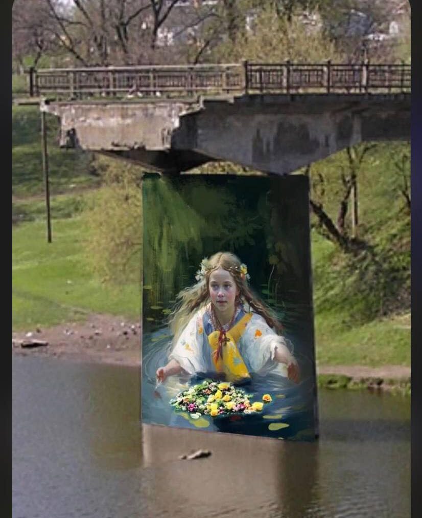 Створення муралу на Рівненщині викликало обурення громади створення муралу