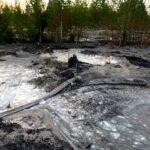 Місце видобутку бурштину.