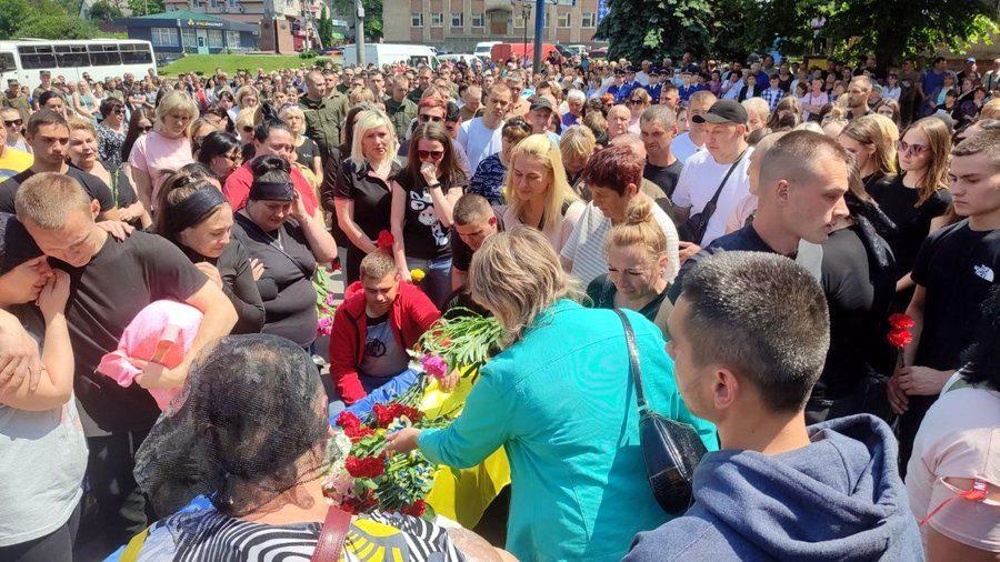 Похорон Вадима Бондаренка.