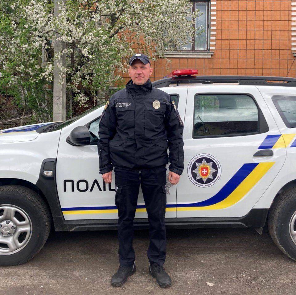 Офіцер Вадим Рогаль.