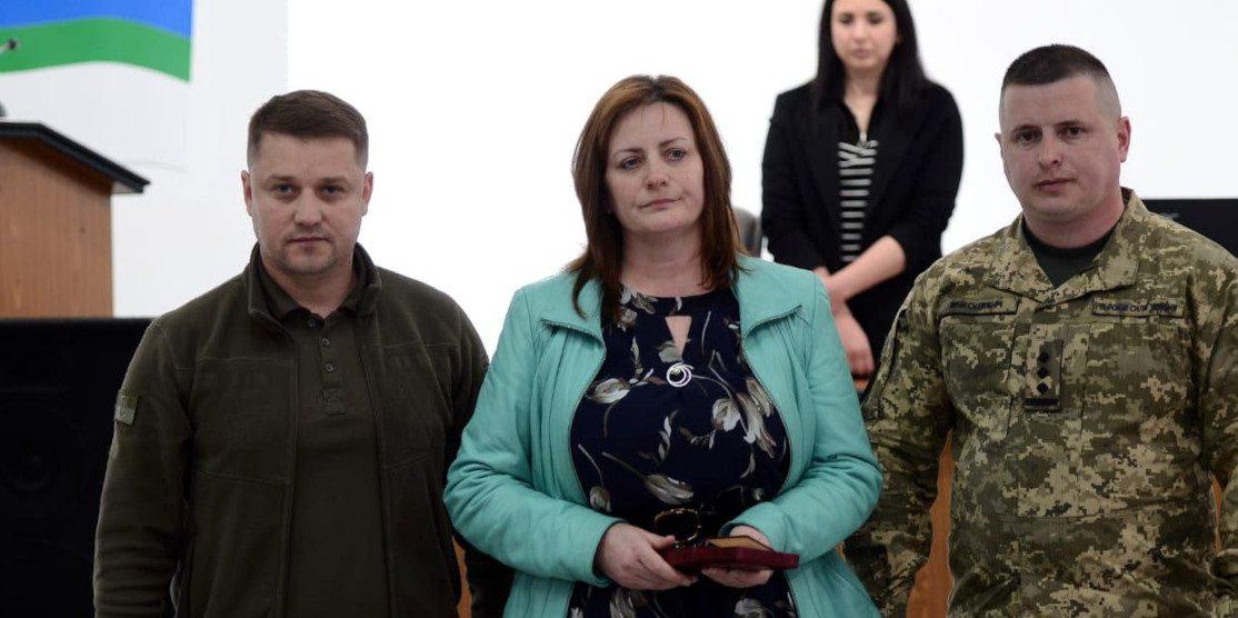 Під час вручення нагород.