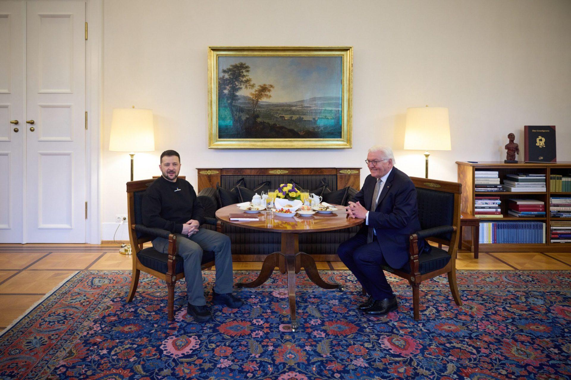 Президент України і Федеральний Президент Німеччини.