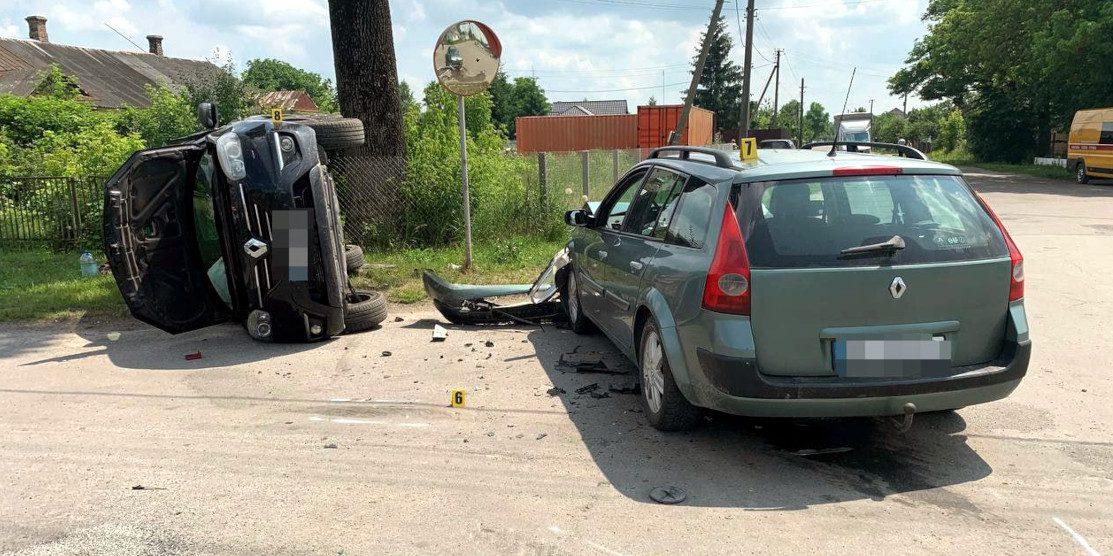 У ДТП в Радивилові травмувалися троє осіб: двоє з них — малолітні
