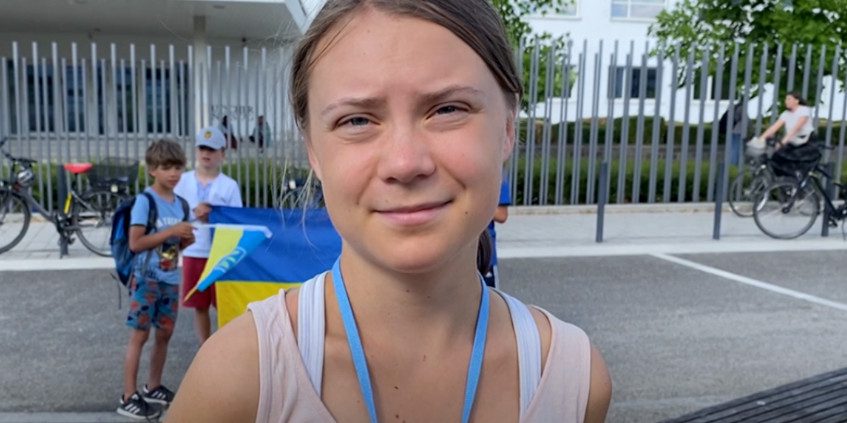 Грета Тунберг — українцям: “Ми підтримуємо вас” (відео)